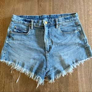 BLANKNYC Distressed Denim Shorts